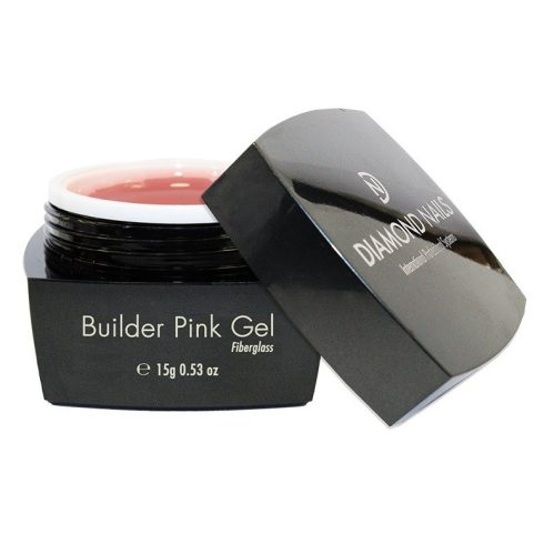 Builder Pink Üvegszálas gel 15 g