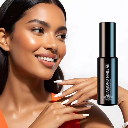 Gél Lakk - Hófehér - DN002 - 4ml - Hema mentes