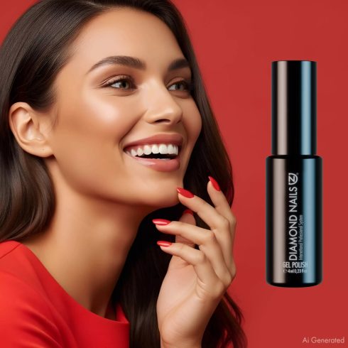 Gél Lakk - Paradicsompiros - DN006 - 4ml - Hema mentes