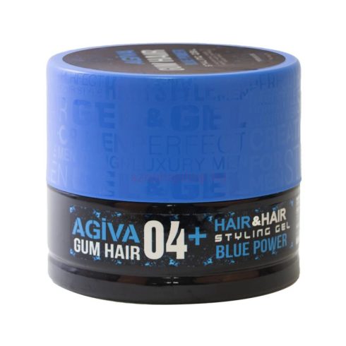 AGIVA STYLING GEL 04+  Gum Hair 04+ Blue Power  700 ml: