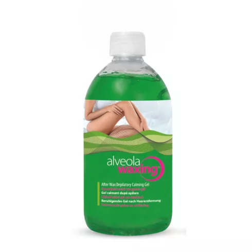 Alveola Waxing Nyugtató zselé világoszöld gyantázás után 300ml