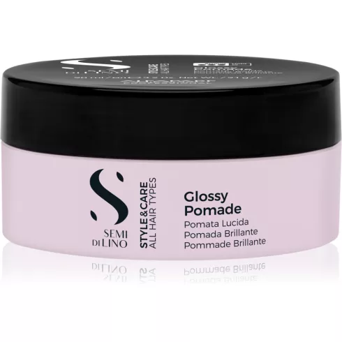 Semi di Lino Style&Care Glossy Pomade formázó viaszos hajzselé 100ml