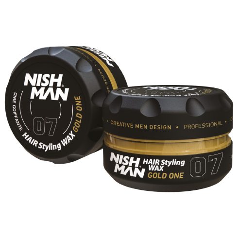 Nish Man 07 Gold One Hair Styling Wax - 150 ml