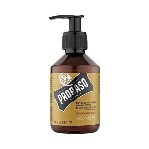 Proraso Wood and Spice Beard Wash szakállmosó - szakáll sampon 200 ml