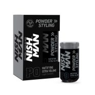   Nish Man P0 Hair Styling Powder Extra Volume hajpor Light Control 20 gr