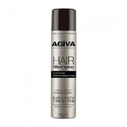   AGIVA Hair Fiber Spray hajdúsító rost spray féltartós színezővel, vízálló 150 ml BLACK