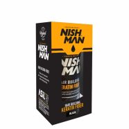Nish Man Keratinos hajdúsító készítmény - fekete 21gr
