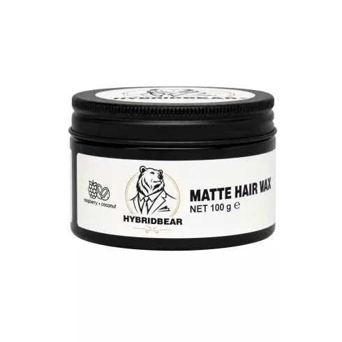 HybridBear Matte Wax Málna-kókusz illattal 100 gr