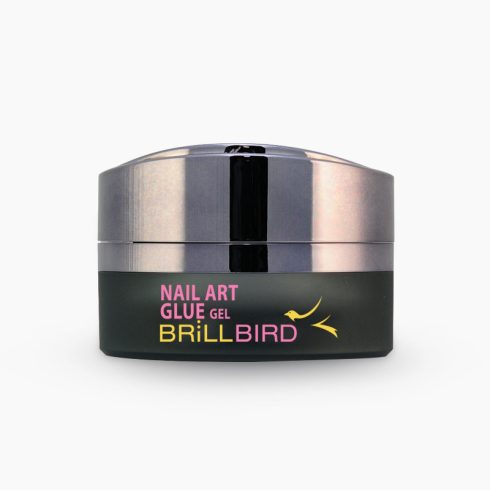 BrillBird NailArt Glue Gel - strasszkő ragasztó 3 ml