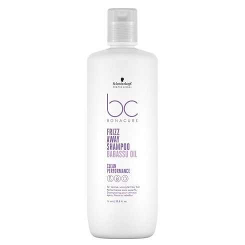 Schwarzkopf Bonacure Frizz Away Sampon - 1000 ml