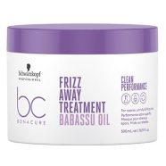 Schwarzkopf Bonacure Frizz Away Pakolás - 500 ml