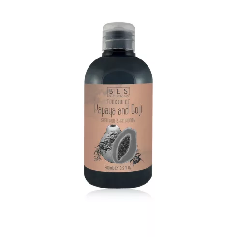 BES Fragrance SAMPON - Papaya és Goji - 300ml