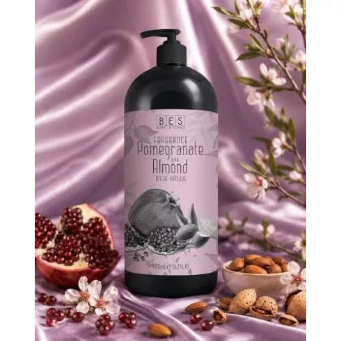 BES Fragrance SAMPON - Gránátalma és mandula - 1000ml