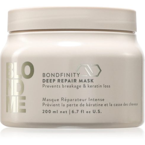 BLONDME Bondfinity Deep Repair Mask mélytápláló hajmaszk 200 ml