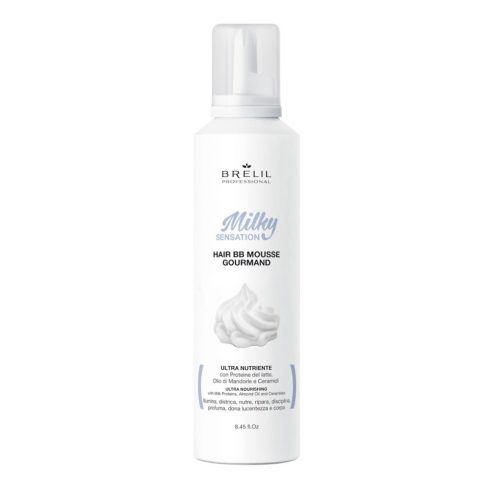 MILKY SENSATION HAIR BB MOUSSE GOURMAND 250 ml -  Gourmé hajkondicionáló ápoló hab mandulaolajjal és tejfehérjékkel