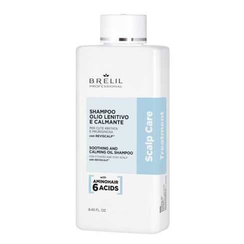 Brelil Amino Treatment Calming Shampoo  - Nyugtató Sampon érzékeny fejbőrre 250 ml