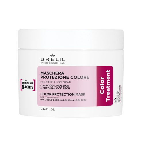 Amino Treatment Colour Illuminating Mask - Színvédő pakolás festett hajra 220 ml