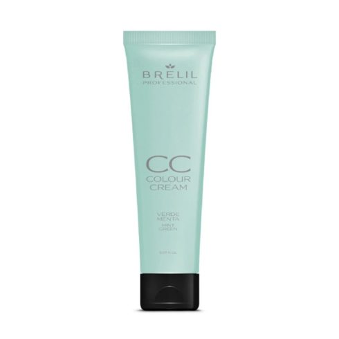 Brelil CC Colour Cream Mint - Színező hajpakolás Menta zöld 150 ml
