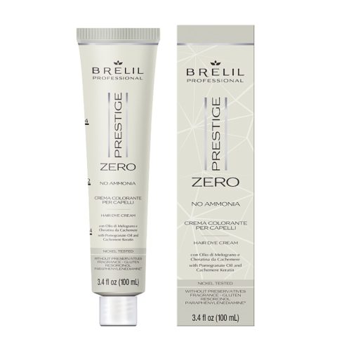 Brelil PRESTIGE ZERO ammóniamentes hajfesték  DARK BROWN 3 (sötét barna) 100 ml