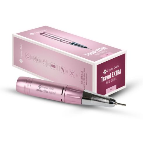 TRAVEL EXTRA NAIL DRILL CSISZOLÓGÉP - PINK