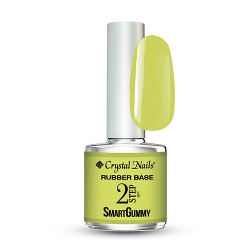 2S SMARTGUMMY RUBBER BASE GEL - NR24 NEON YELLOW 8ML