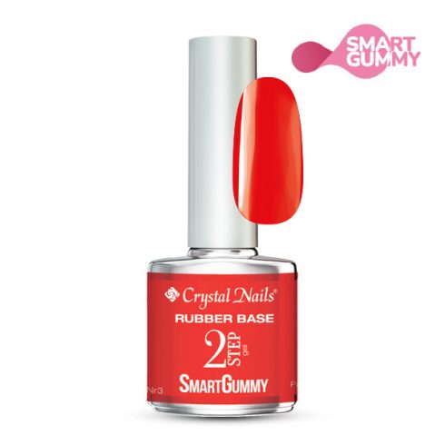 2S SMARTGUMMY RUBBER BASE GEL - NR3 PASSION RED 8ML