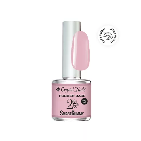 2S SmartGummy HEMA Free Rubber base gel - Nr1 Baby pink 8ml