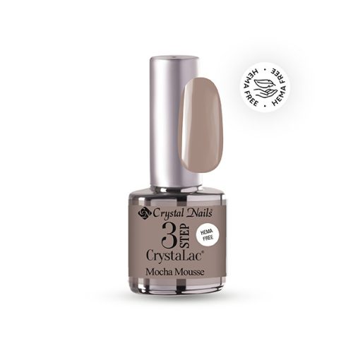 3 STEP HEMA Free CrystaLac - Mocha Mousse (4ml)