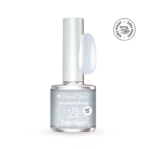 2S SmartGummy HEMA Free Rubber base gel - Nr64 Fairy Frost 8ml