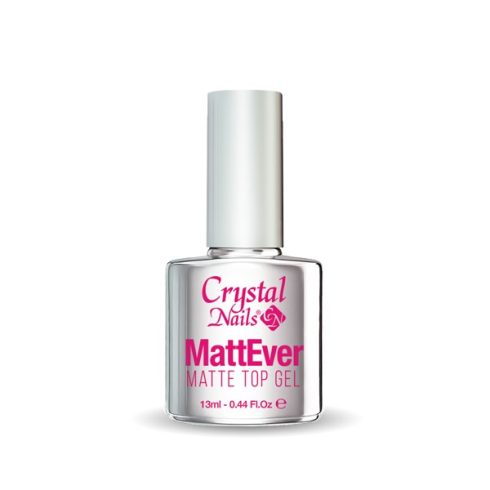 Crystal Nails MattEver Matt Top Gel - 13 ml
