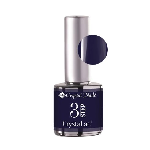 3 Step Crystalac - 3S114 Fekete Áfonya 4 ml - Crystal Nails