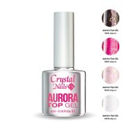 Crystal Nails Aurora Top Gel 4 ml