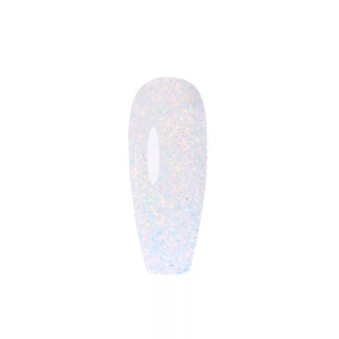 Polygel 18 - White Unicorn (Milky white auróra csillámokkal) - 30ml - HEMA-mentes