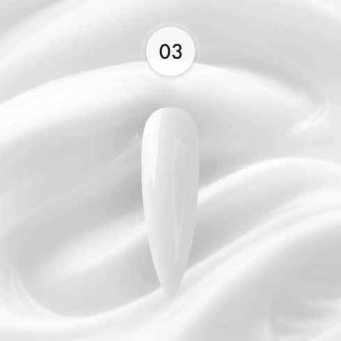 PolyGel 03 - Milky White (Tejfehér) - 30ml - HEMA-mentes