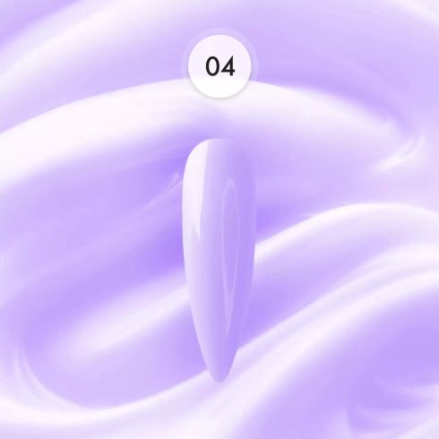 PolyGel 04 - Milky Violet (Világos lila) - 30ml - HEMA-mentes