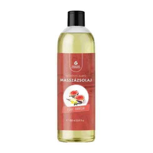 Füge-Vanília illatú Masszázsolaj - 1000 ml - Pihentető és Relaxáló hatású