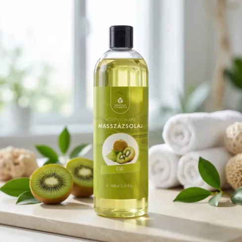 Kiwi Illatú Masszázsolaj - 1 liter - Ellazító és Stresszoldó hatás