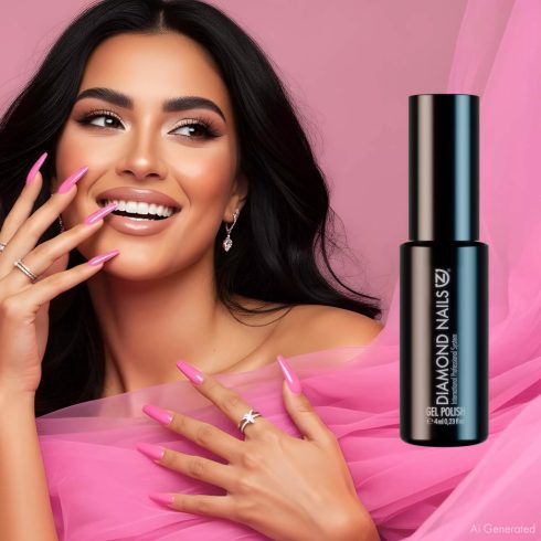 Gél Lakk - Vattacukor, Rózsaszín - DN210 - 4ml