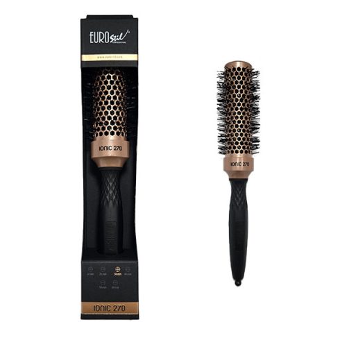 EUROSTIL Ionic 270 körkefe 34 mm arany-fekete