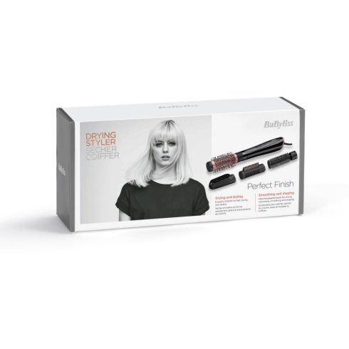 BaByliss Perfect Finish Meleglevegős hajformázó 1000W, 4 kiegészítővel