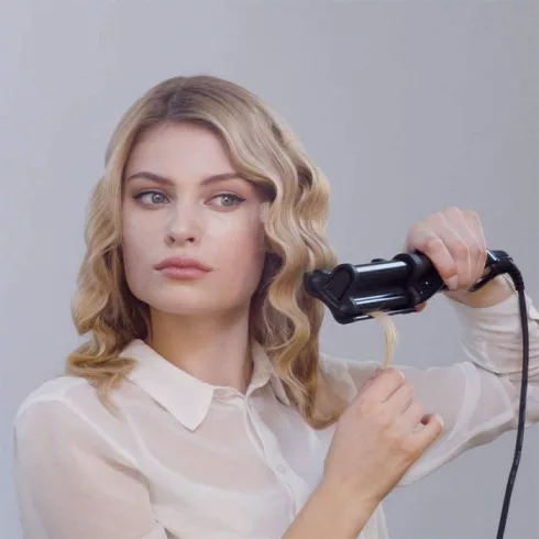 CERA Deep Waver hullámosító hajsütővas