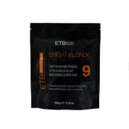   ETB Hair Professional Bright Blonde Szürke Szőkítőpor 9 Szint Világosítással 500g