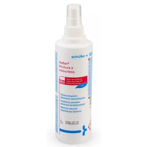 Schülke Kodan Tincture Colourless színtelen gyors bőrfertőtlenítő 250 ml