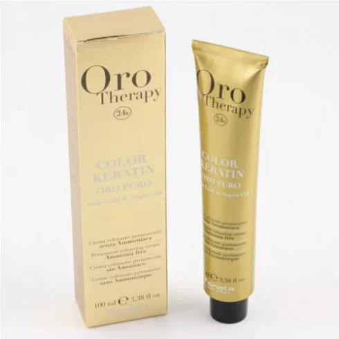 Fanola Oro Therapy Ammóniamentes Hajfesték 7.13 - Bézs Szőke - 100 ml