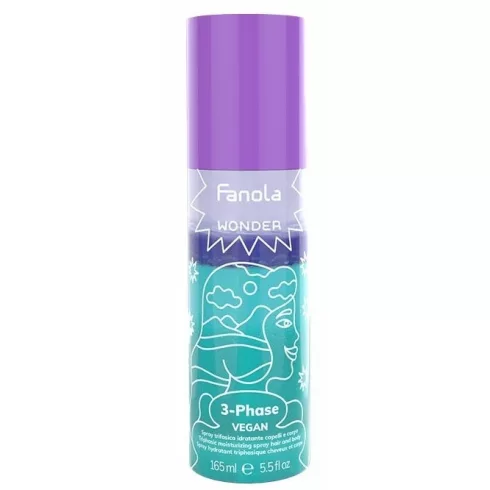 Fanola Wonder 3 Phase Spray 165 ml – Hidratáló 3 fázisú spray hajra és testre