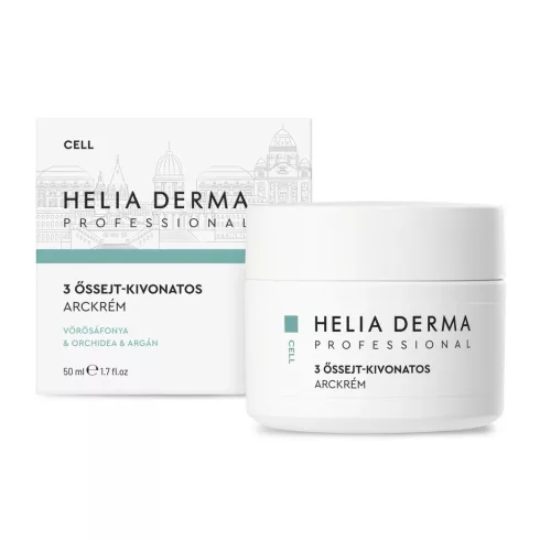Helia Derma Professional Cell 3 őssejt-kivonatos arckrém 50ml
