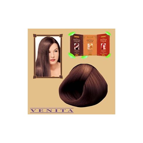 Henna Color hajfesték 18 Fekete meggy 75 ml 