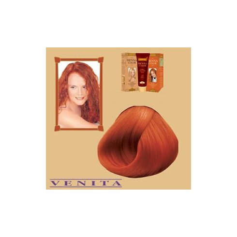 Henna Color hajfesték 6 Tizián vörös 75 ml 