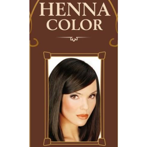 Henna Color hajfesték 113 Világos barna 75 ml 