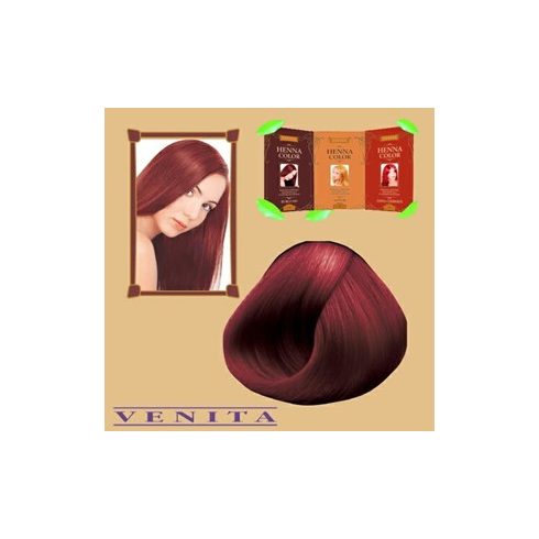 Henna Color hajfesték 11 Burgundi vörös 75 ml 